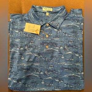 Peter Millar Summer Comfort golf polo Size M